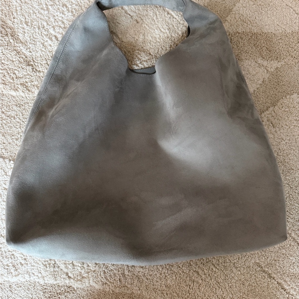 GAP vegan suede shoulder tote bag